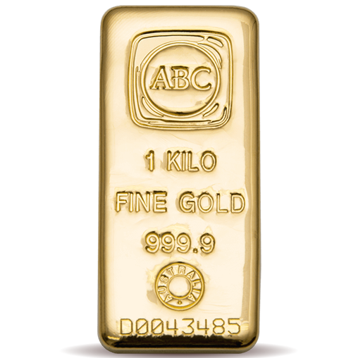 1 Kg ABC Gold Cast Bar 999.9