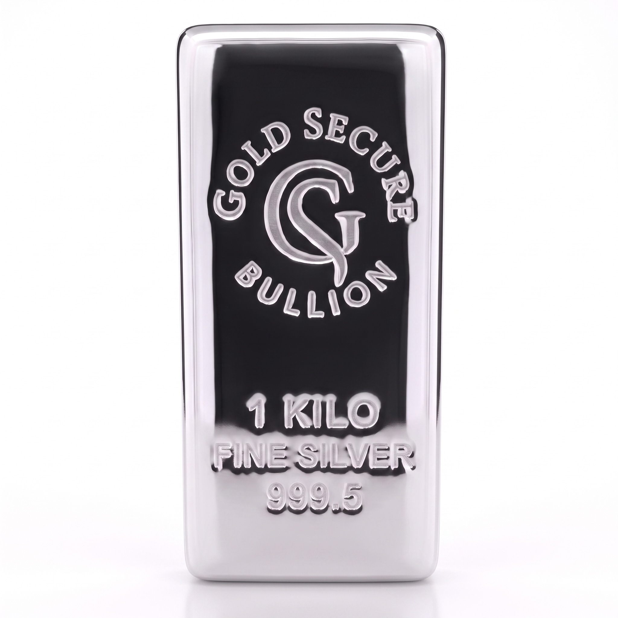 1 kg GoldSecure Silver Cast Bar 999.5