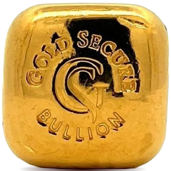1/2 OZT Gold Secure Gold Cast Bar 15.5g 999.9