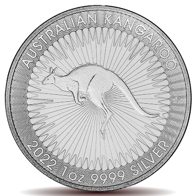 1oz Perth Mint Kangaroos 2022 Silver Coins
