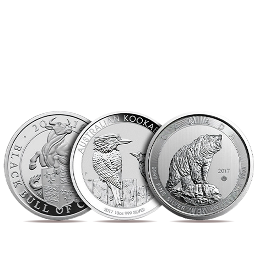 10 OZT Random Silver Coin 9995
