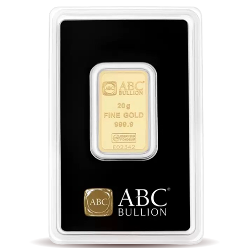20g ABC Gold Minted Bar 9999