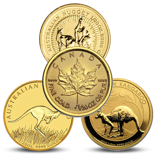 1/20 oz Random  Gold Coin