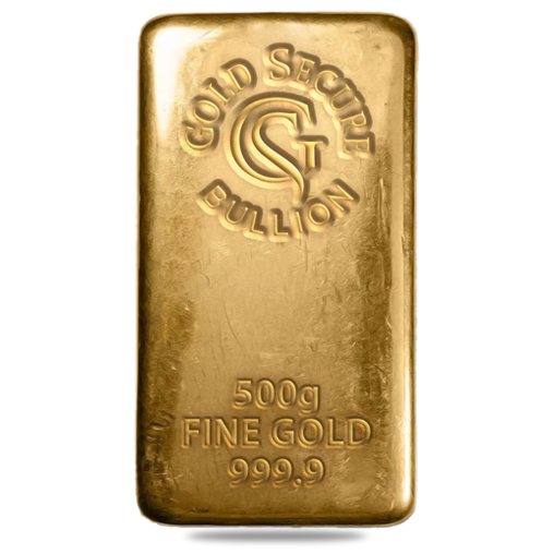 500 g GoldSecure Cast Gold  Bar 999.9