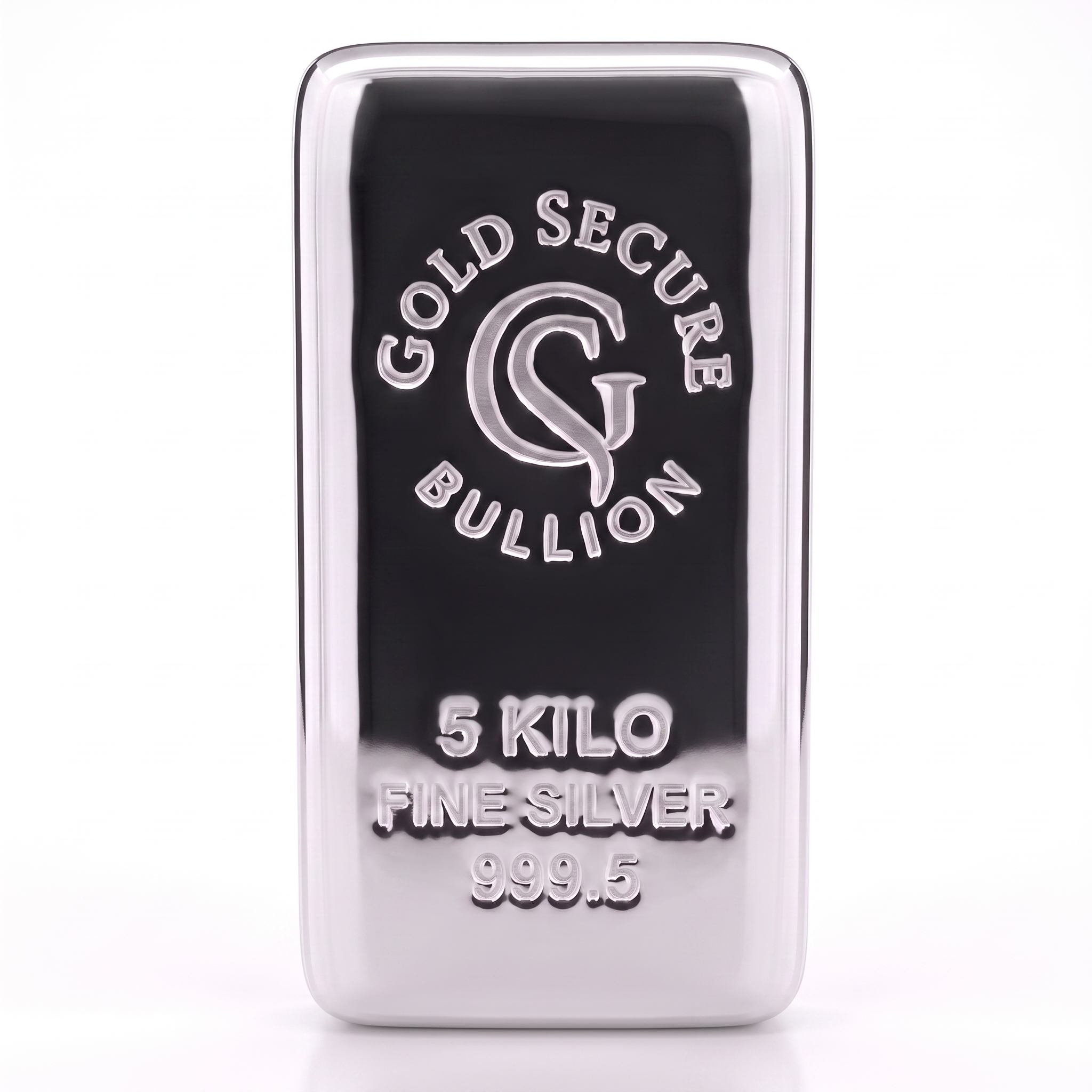 5 kg GoldSecure Silver Cast Bar 999.5