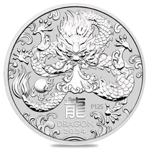 1 kg Silver Lunar Dragon Coin