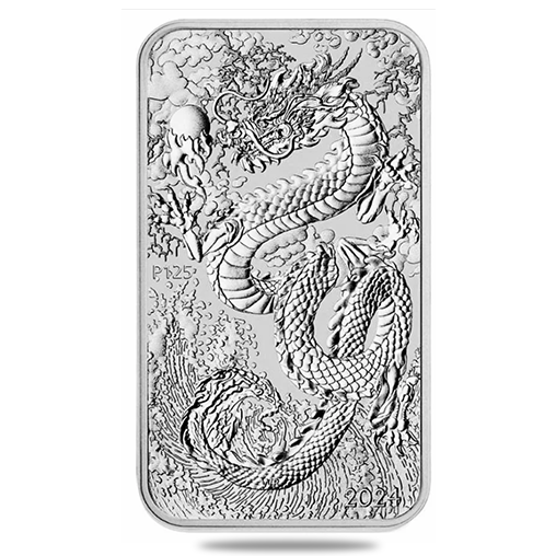 1 oz Dragon Charles 2024 Perth Mint