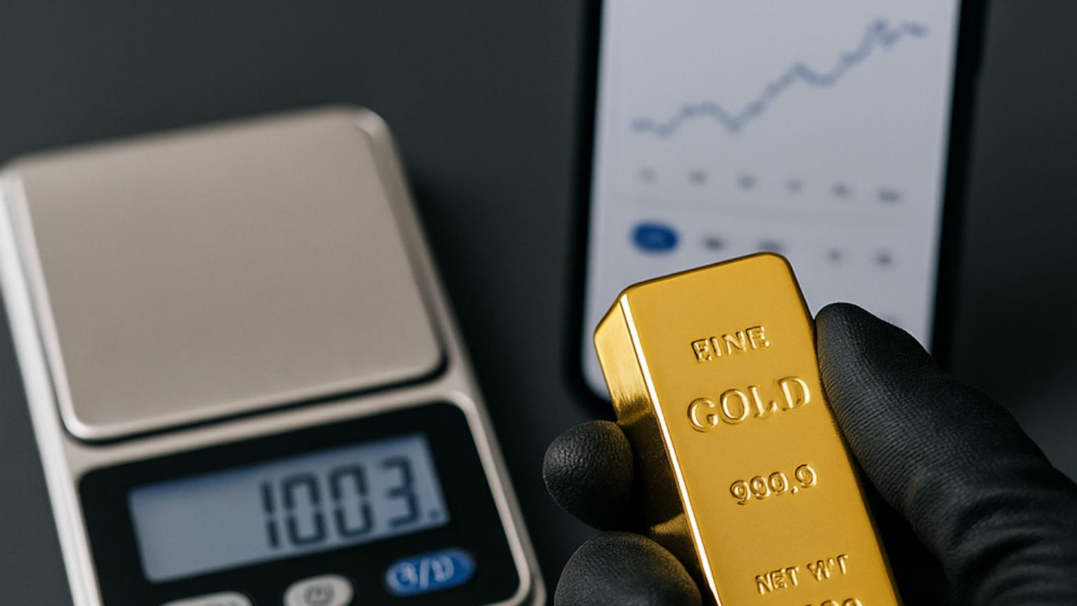 how determine the gold price by gold secure