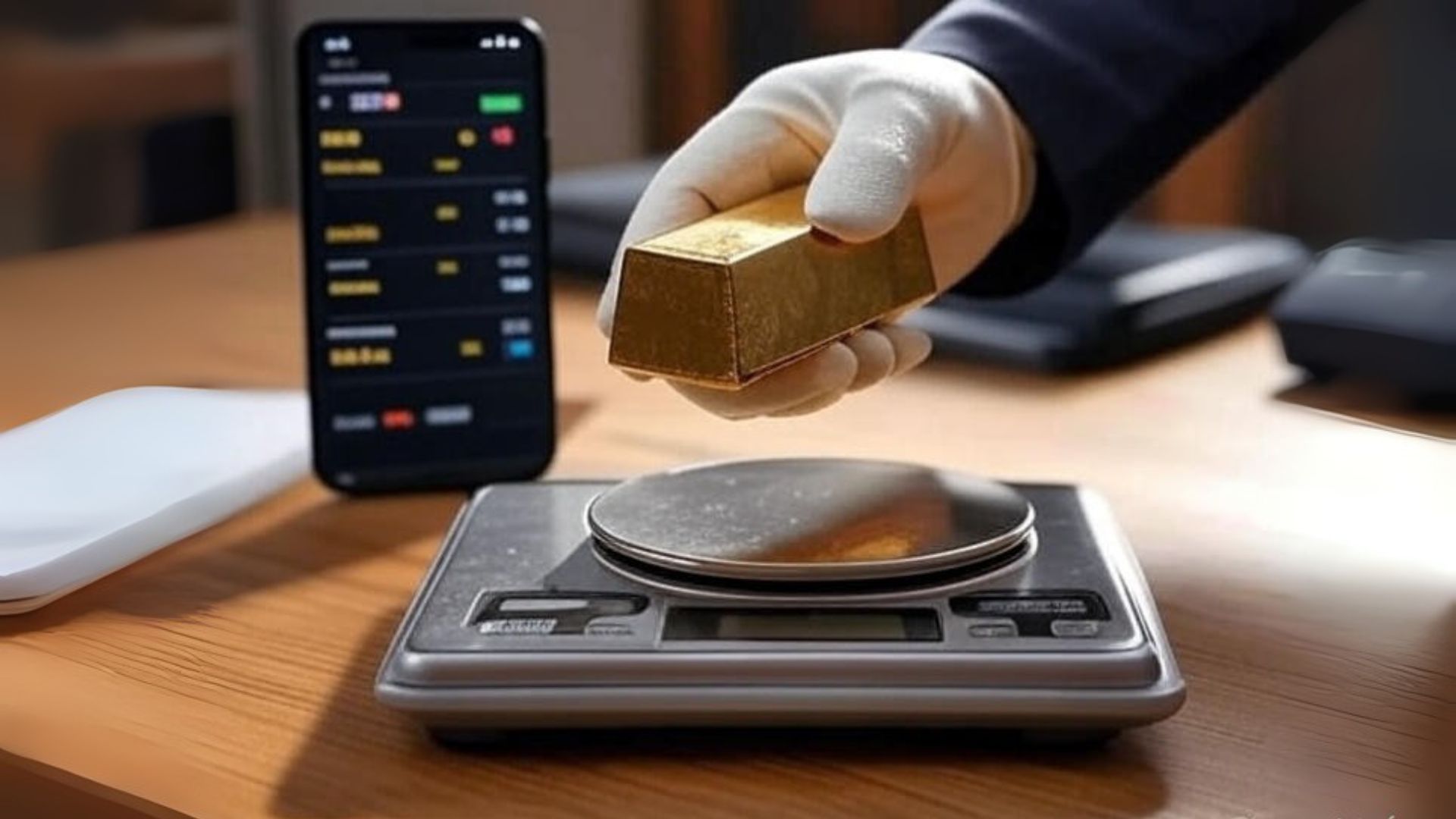 how determine the gold price by gold secure