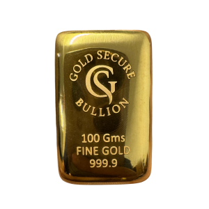 100 g GoldSecure Gold Cast Bar 999.9