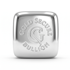 1 oz GoldSecure Square Silver Cast Bar 999.5