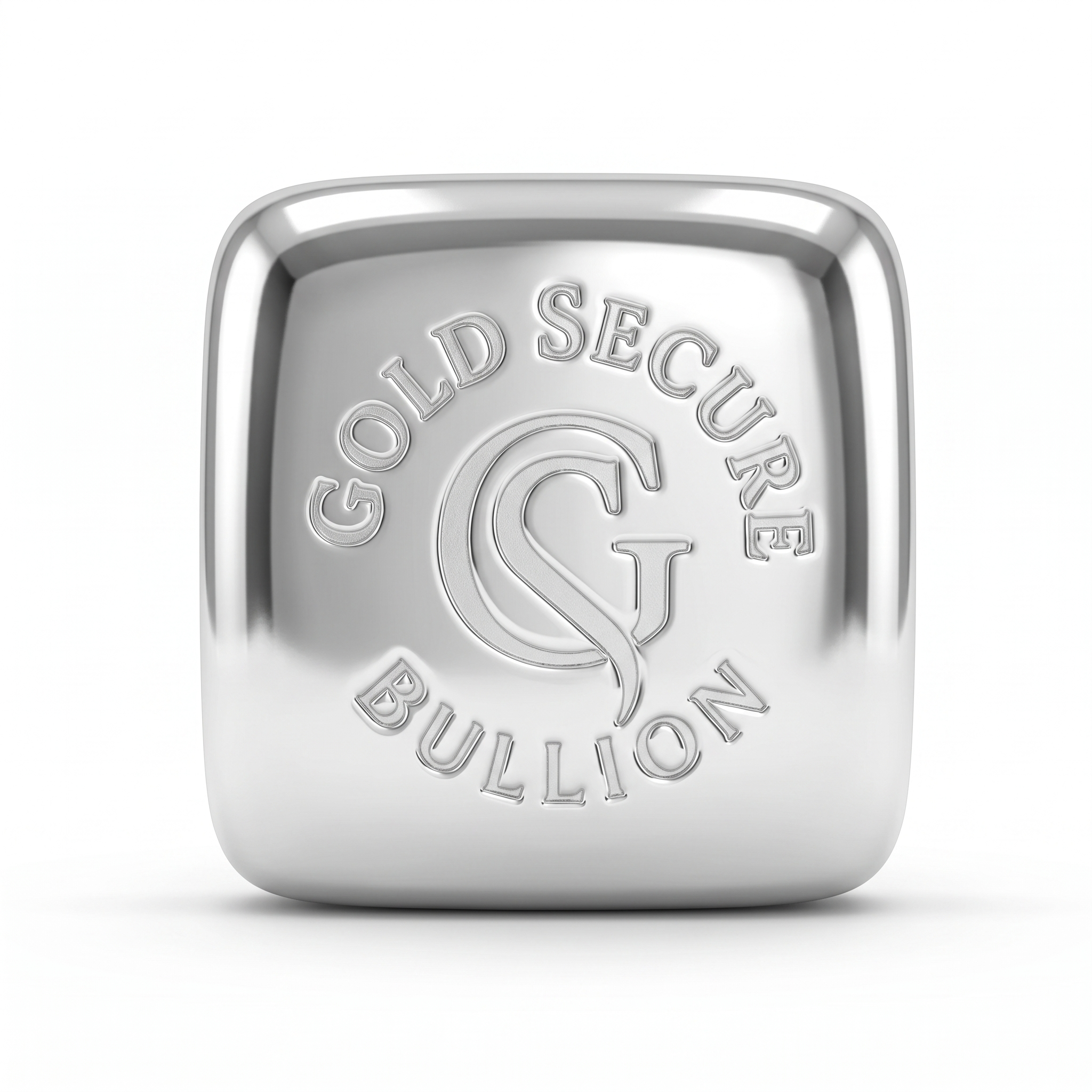 1 oz GoldSecure Square Silver Cast Bar 999.5