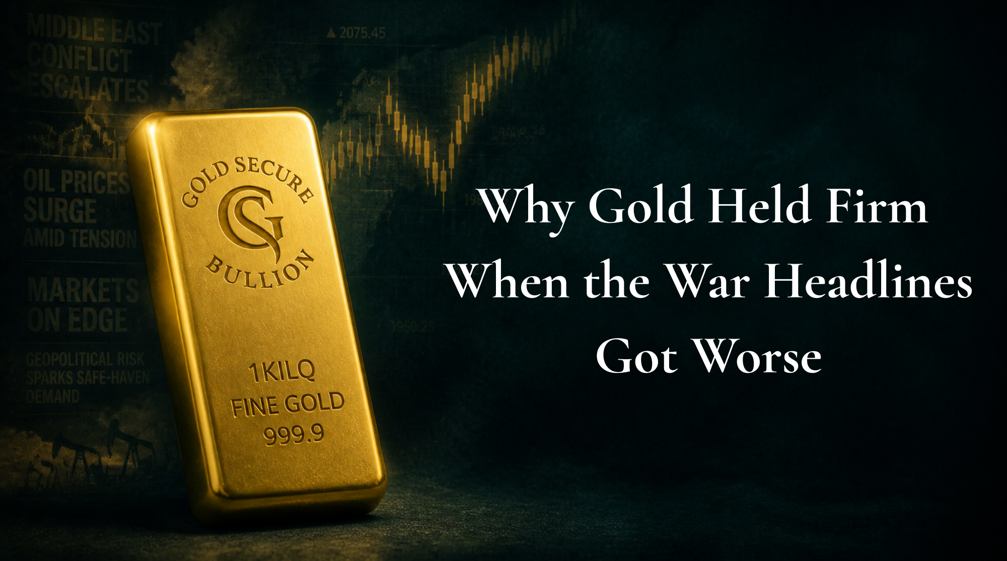 Why Gold Held Firm When the War Headlines Got Worse