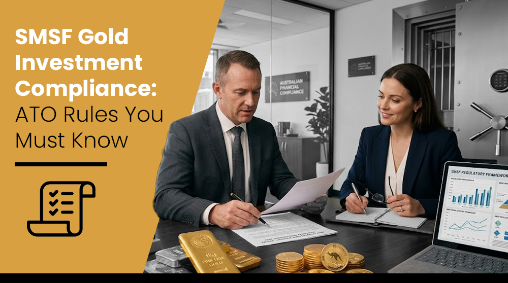 SMSF gold investment guide: understanding ATO rules