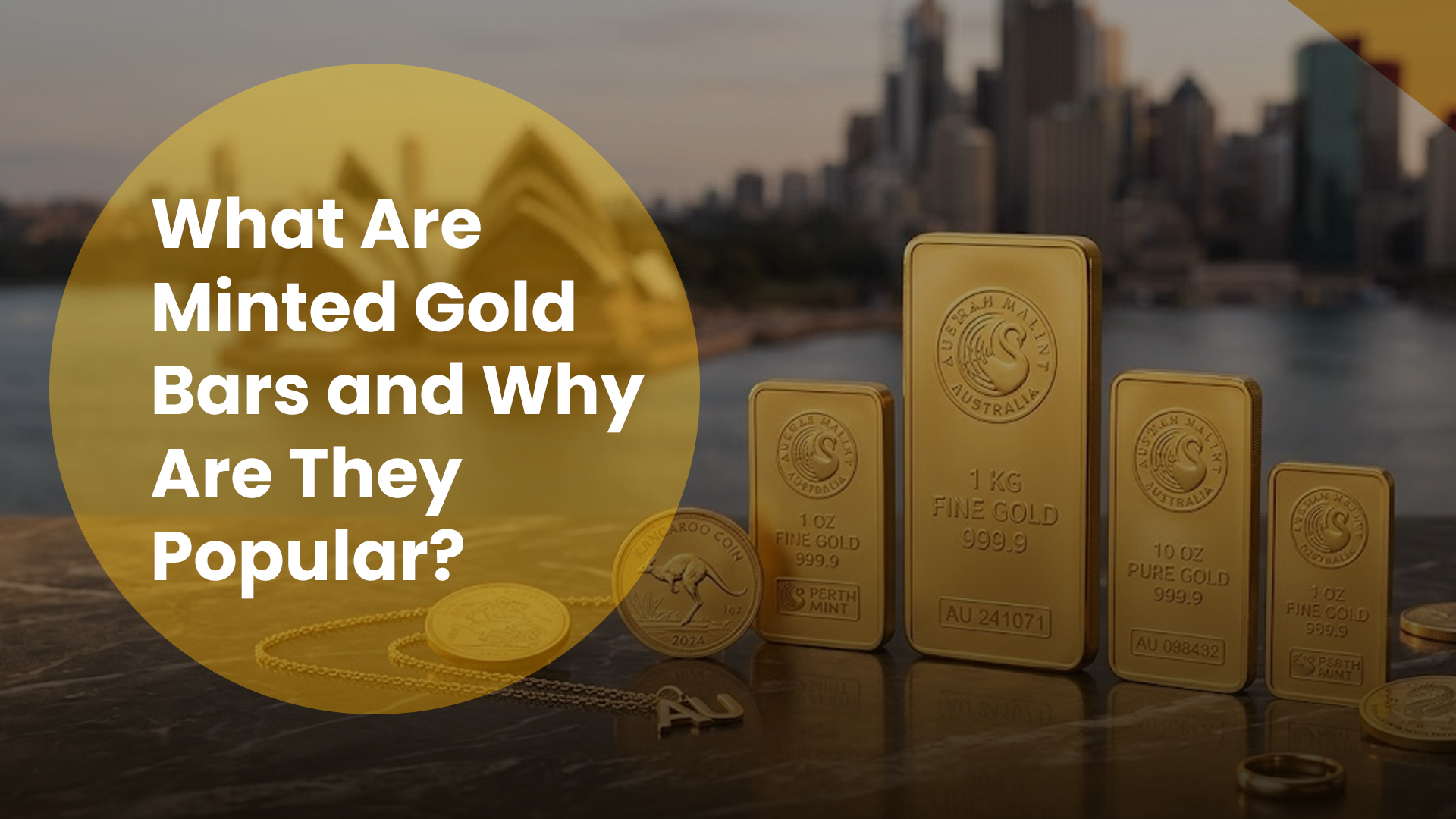 What Are Minted Gold Bars and Why Are They Popular?