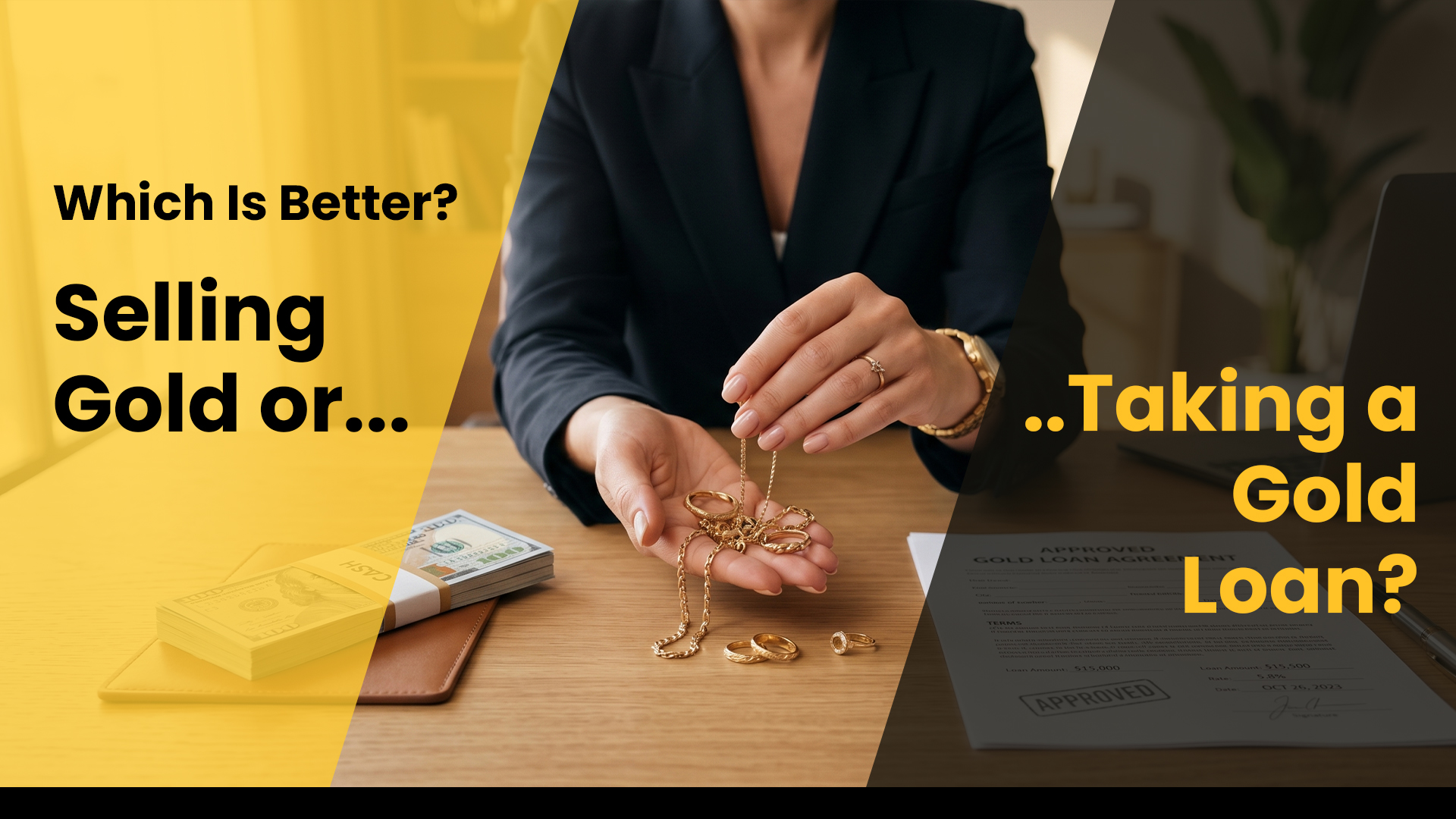 Which Is Better: Selling Gold or Taking a Gold Loan?