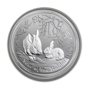 Perth Mint 2011 Year of the Rabbit silver coin
