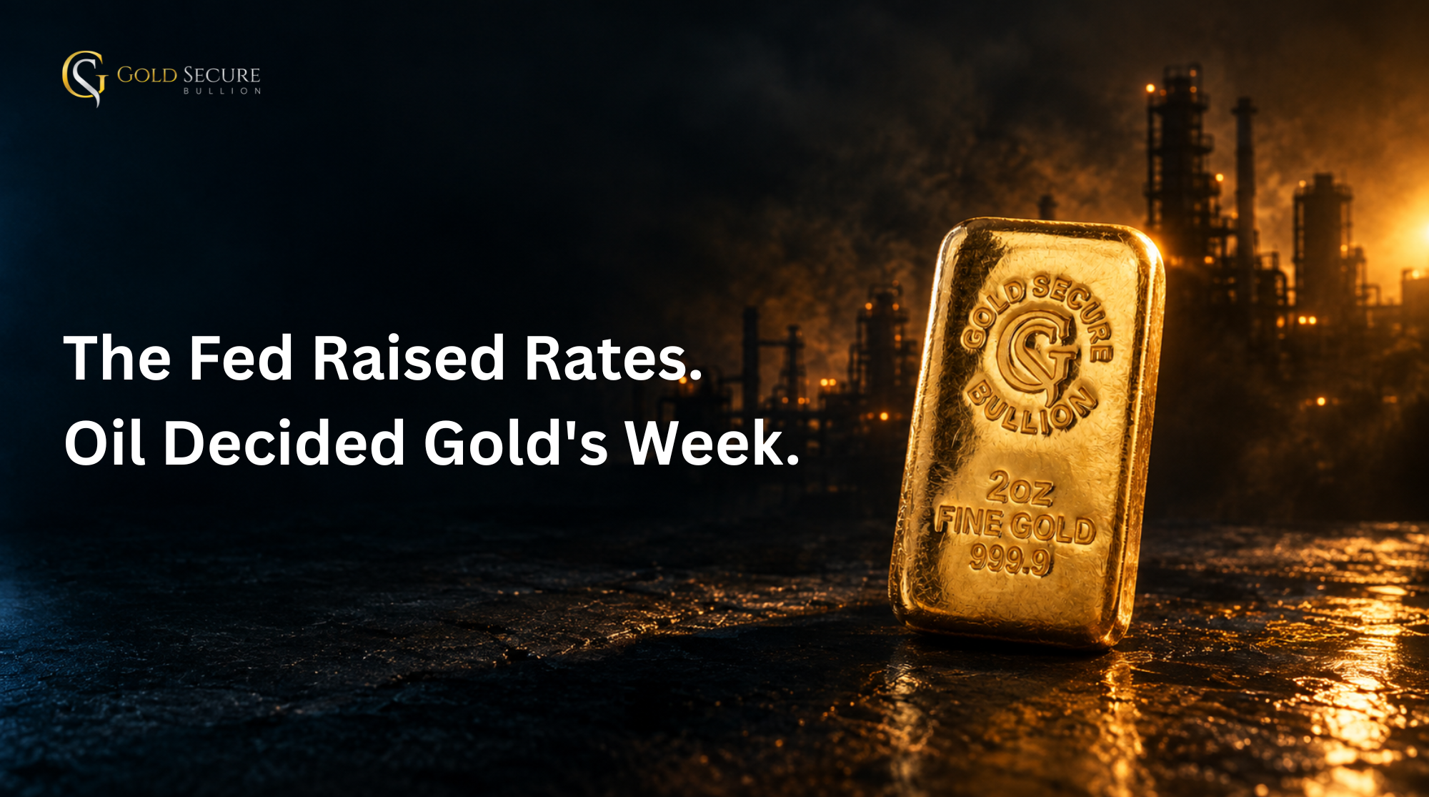 The Fed Raised Rates. Oil Decided Gold’s Week.