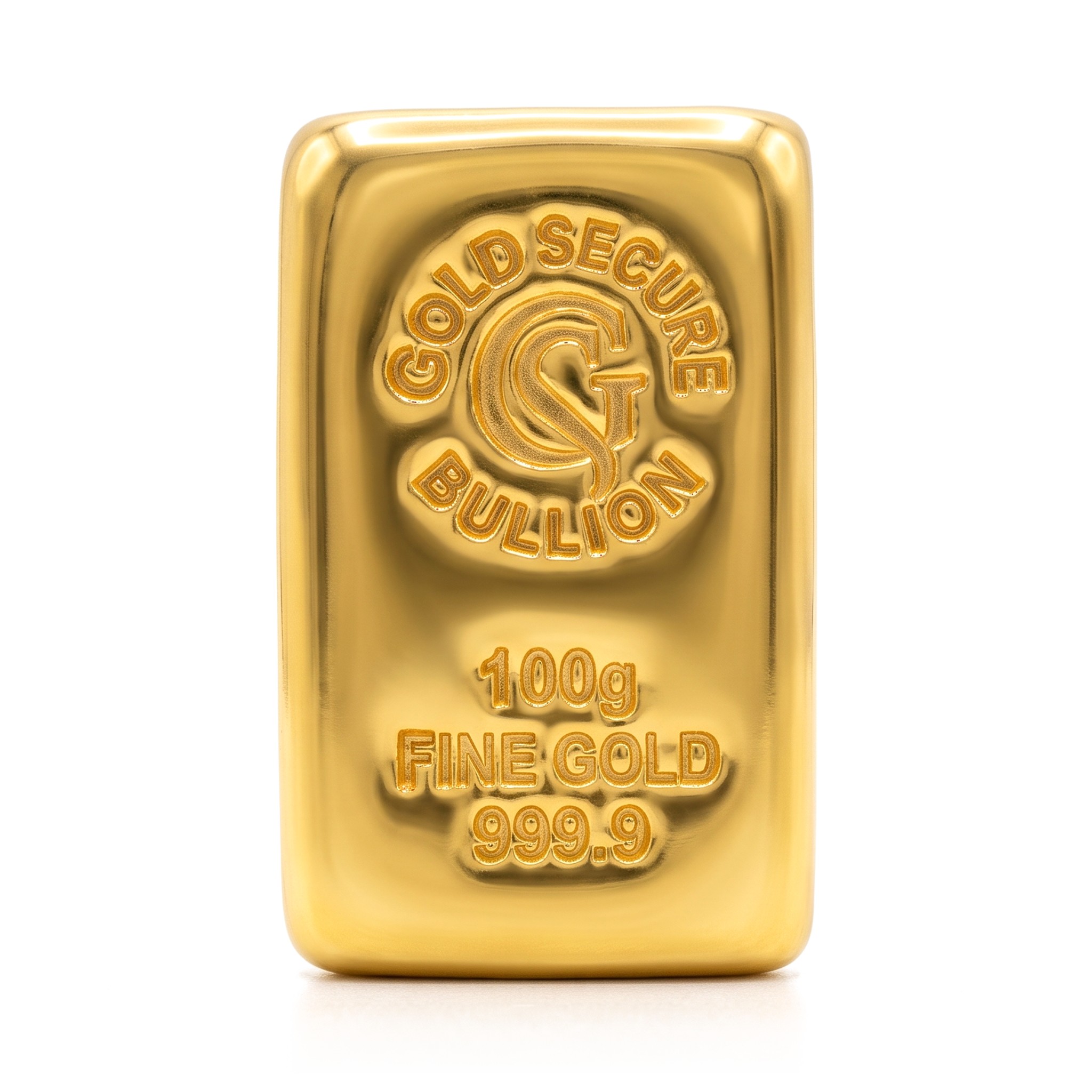 100 g GoldSecure Gold Cast Bar 999.9